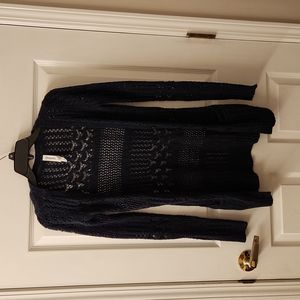 Aeropostale navy blue cardigan